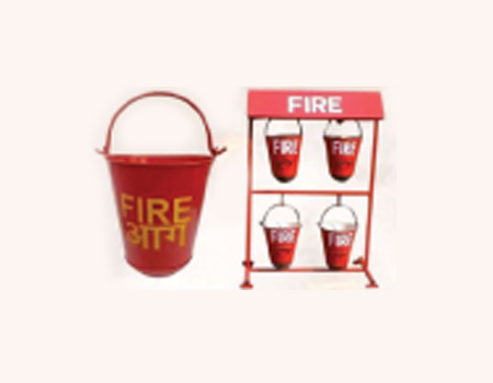 Fire Bucket & Stand